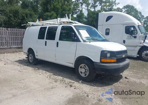 2016 Chevrolet Express 2500 Work Van из США, поврежденный, VIN 1GCWGAFF5G1334018